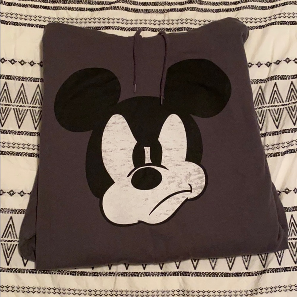 Disney Grumpy Mickey Hoodie